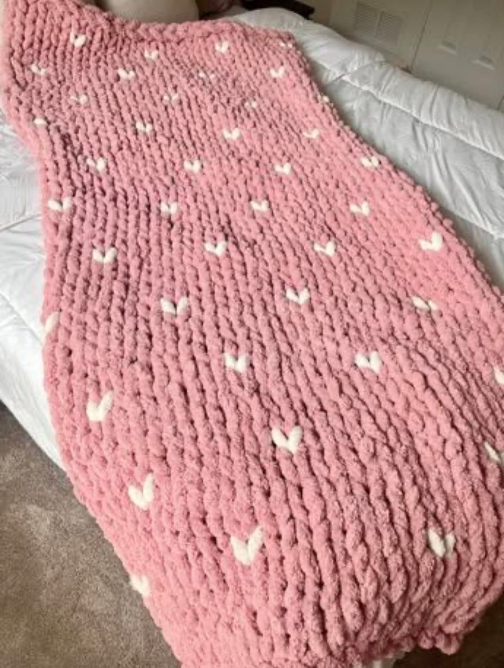 The Sweetheart Knit Blanket