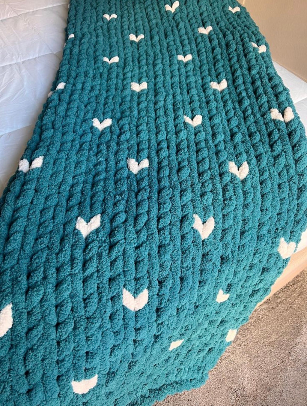 The Sweetheart Knit Blanket